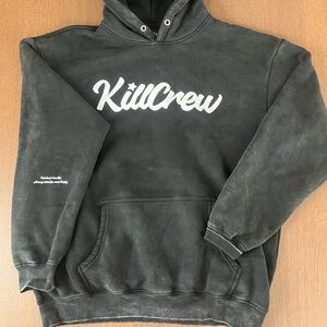 Kill Crew Charcoal Hoodie for Men